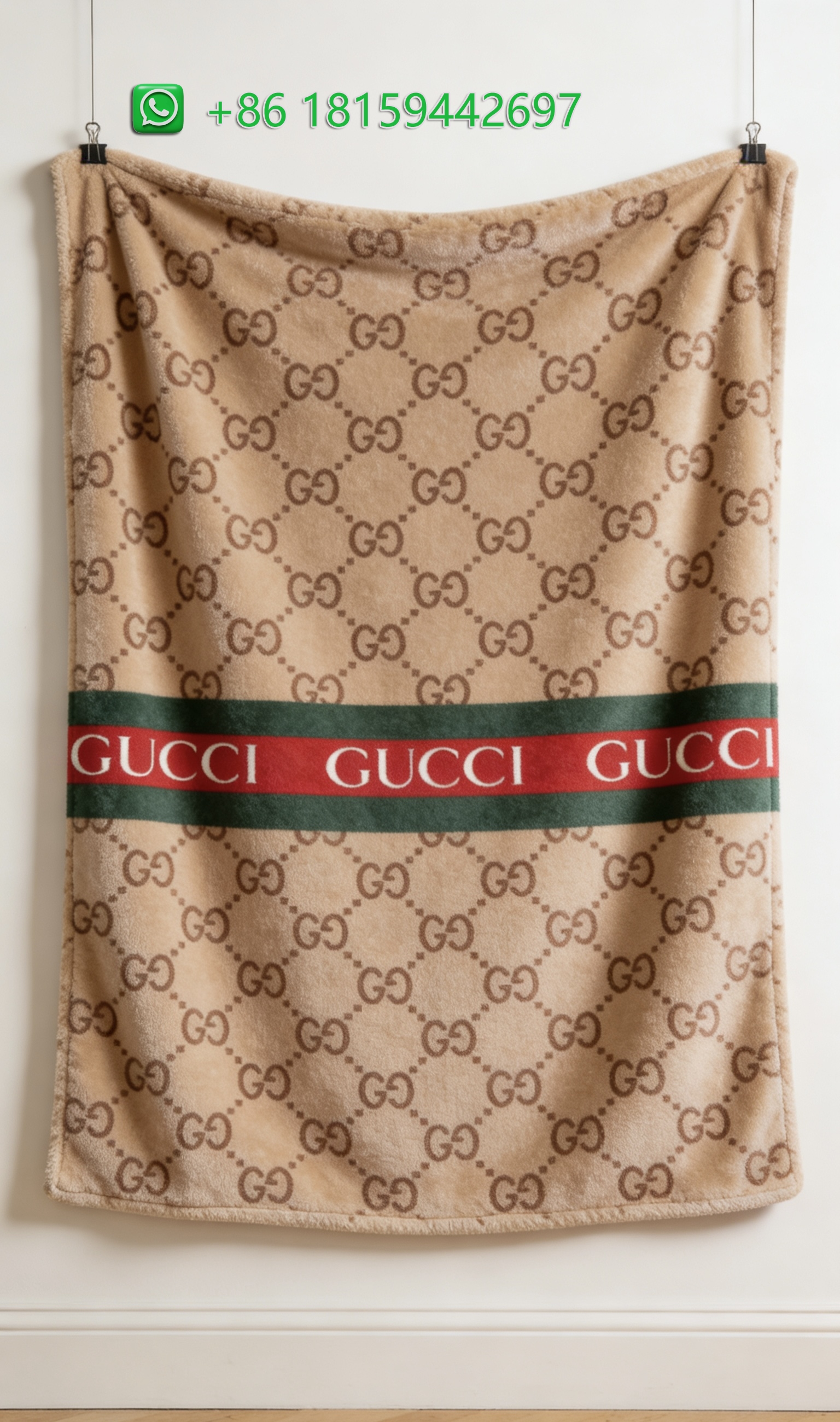 Gucci Throw Blankets